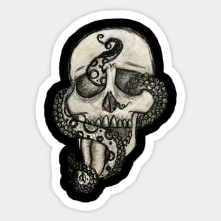 Octoskull Sticker